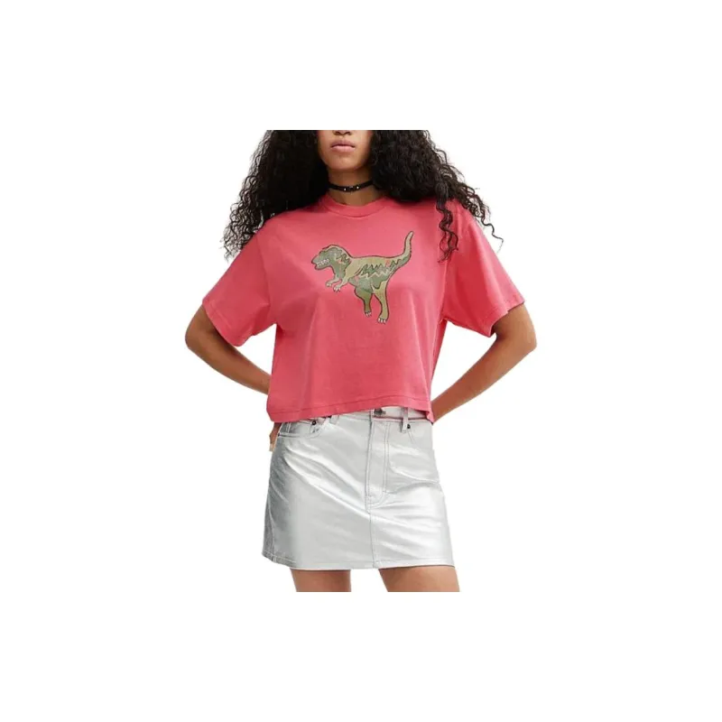 COACH Rexy T-Shirt Women's Pink-1