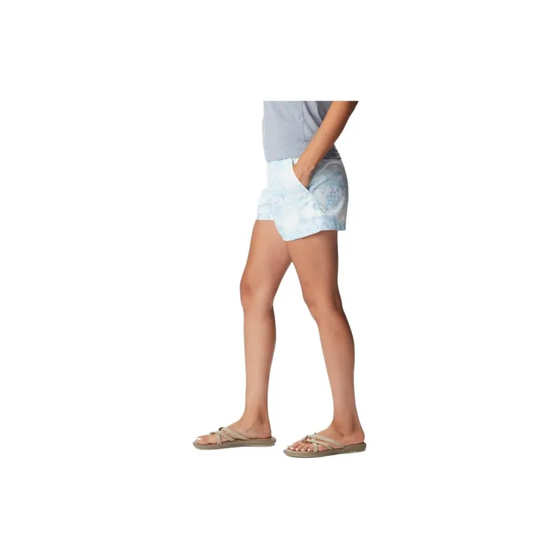 Columbia Casual Shorts Women's Light Blue-3