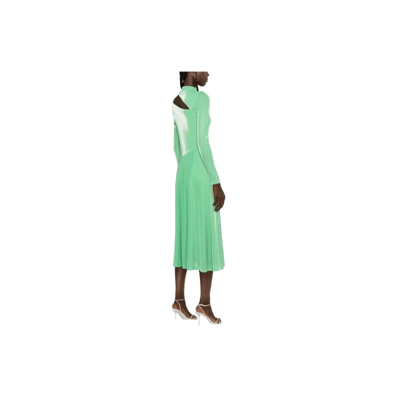 Rotate Cut-out Midi Dress-2