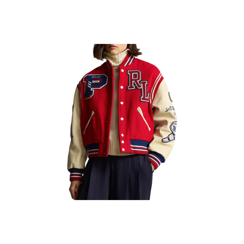 Polo Ralph Lauren FW24 Jackets Coats Women's Red-2