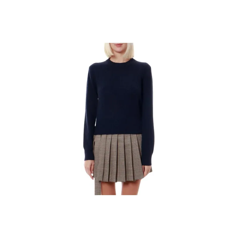 Ami Paris Long Sleeved Crewneck Knitted Jumper-3