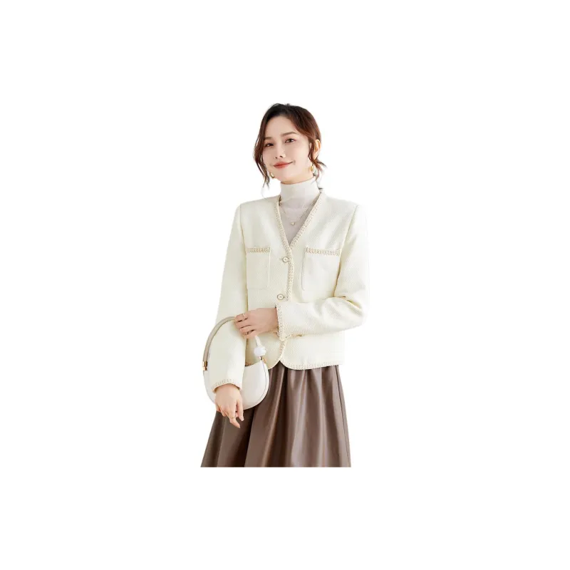TERRE BLEUE Jackets & Coats Women's Ecru-3