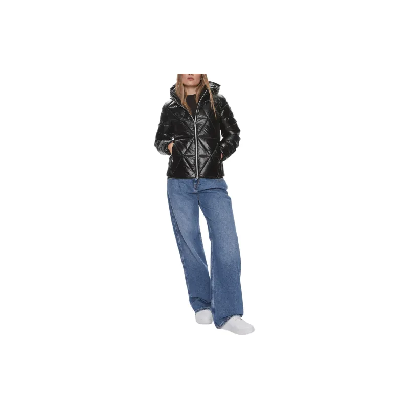 EMPORIO ARMANI Diamond-quilted Hooded Jacket-1