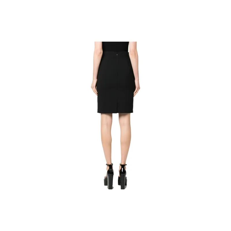 MOSCHINO Casual Long Skirts Women's Black-3