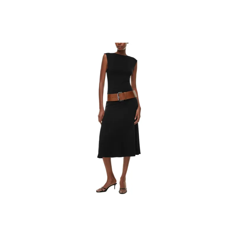 ARITZIA Wilfred Relish Dress Sleeveless Dress Women's Black-2