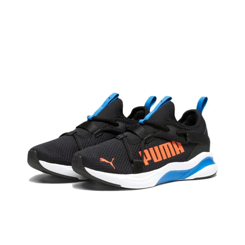 Puma SoftRide Rift Pop Big Kid 'Black Hot Heat'-2