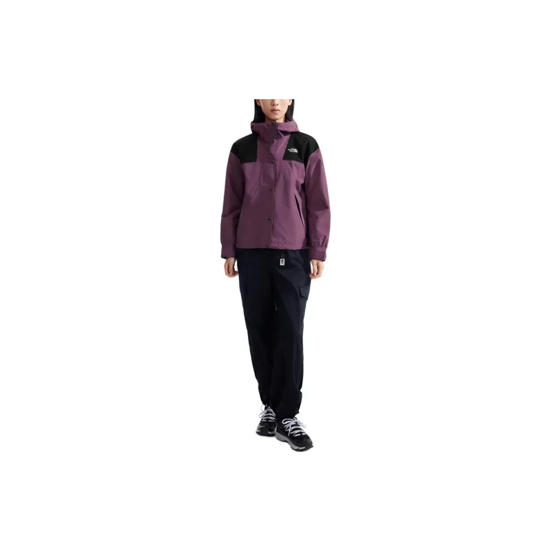 THE NORTH FACE City Outdoor Collection Waterproof, Windproof, And Water Repellent Windbreaker Jacket Women's Purple-1