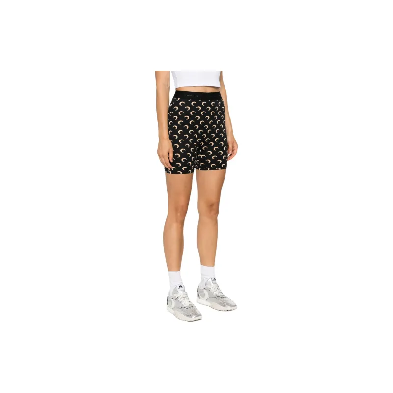 Marine Serre Regenerated Aom Jersey Cycle Shorts 'Inverse Tan'-3