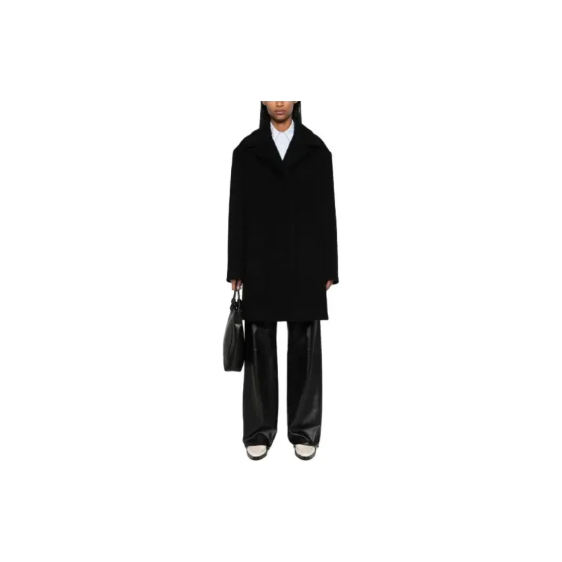 JIL SANDER Single-breasted Wool-blend Coat-1