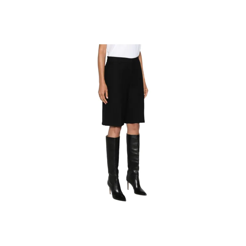 TOTEME Tailored Straight Leg Shorts-3