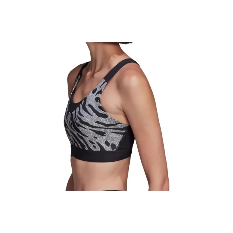 Adidas DRST AIQ2 BRA Sports Underwear Women's Black/Gray-4