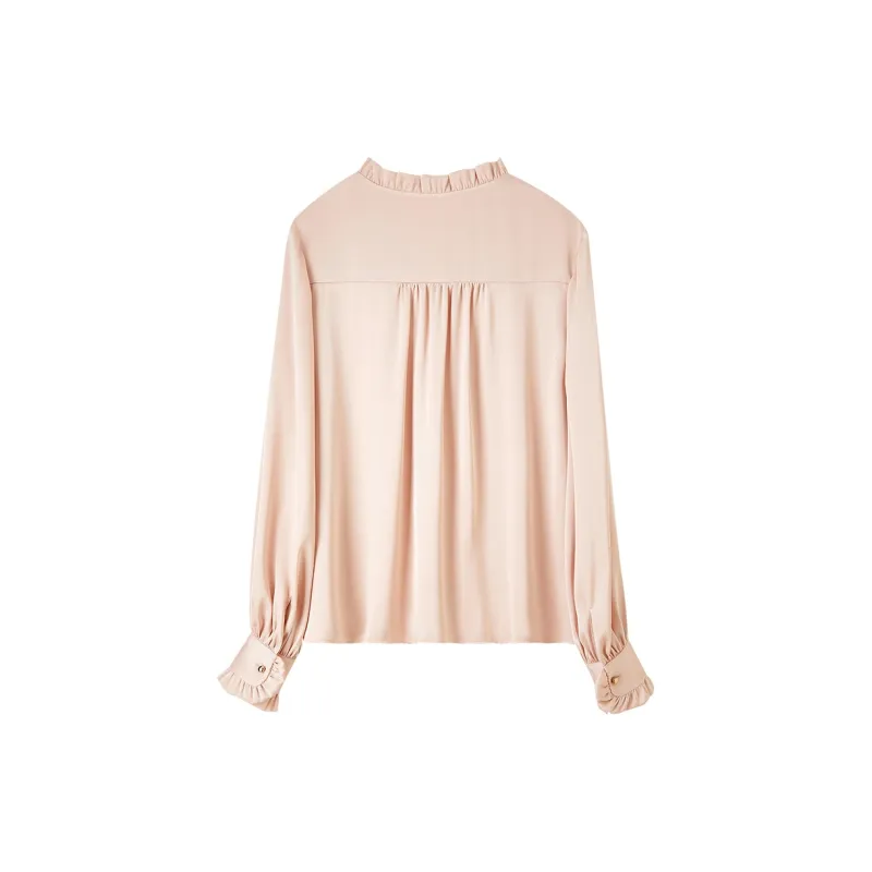 SENTUBILA Chiffon Shirts Women's-16