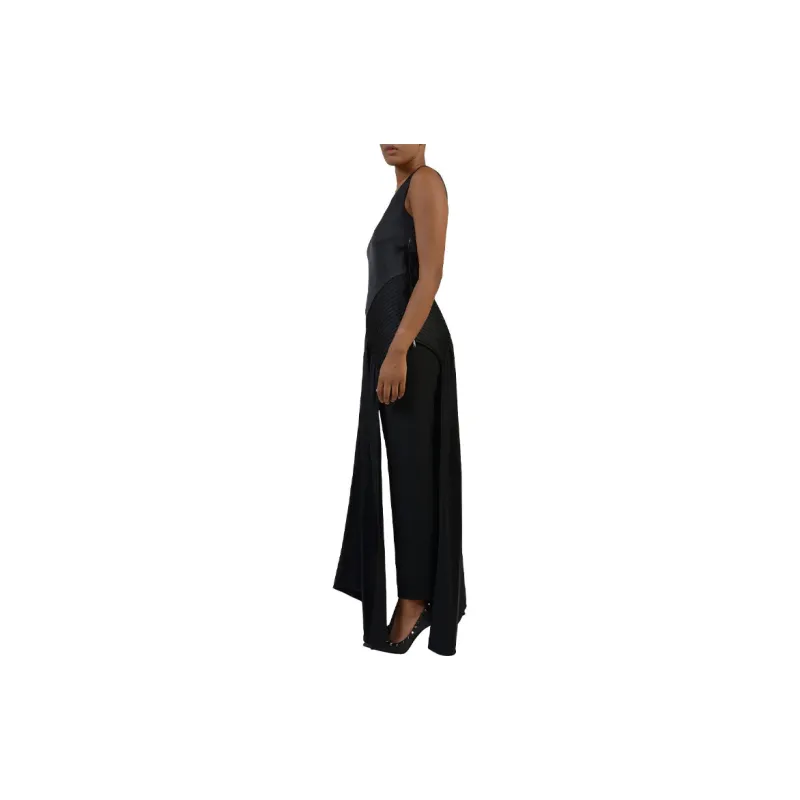 CELINE Sleeveless Dresses Women's Black-2