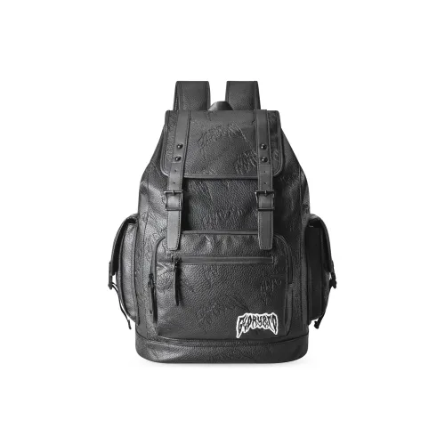 GLORY&CO PVC Backpack Large Size Men's Black