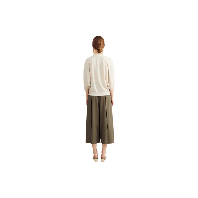 Yiner Knitwear Women's Light Yellow-1