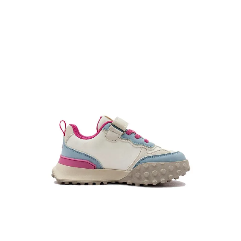KAPPA KIDS Anti Slip And Wear Resistant Breathable Low Top Casual Shoes Beige Plum Red Kids'-3