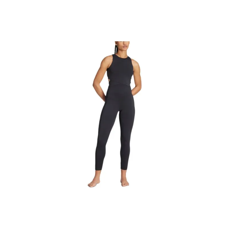 Adidas Free Shipping With AdiClub Yoga 7/8 Bodysuit-1
