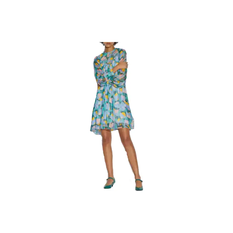 COACH Long-Sleeved Dresses Women's Multicolor-1