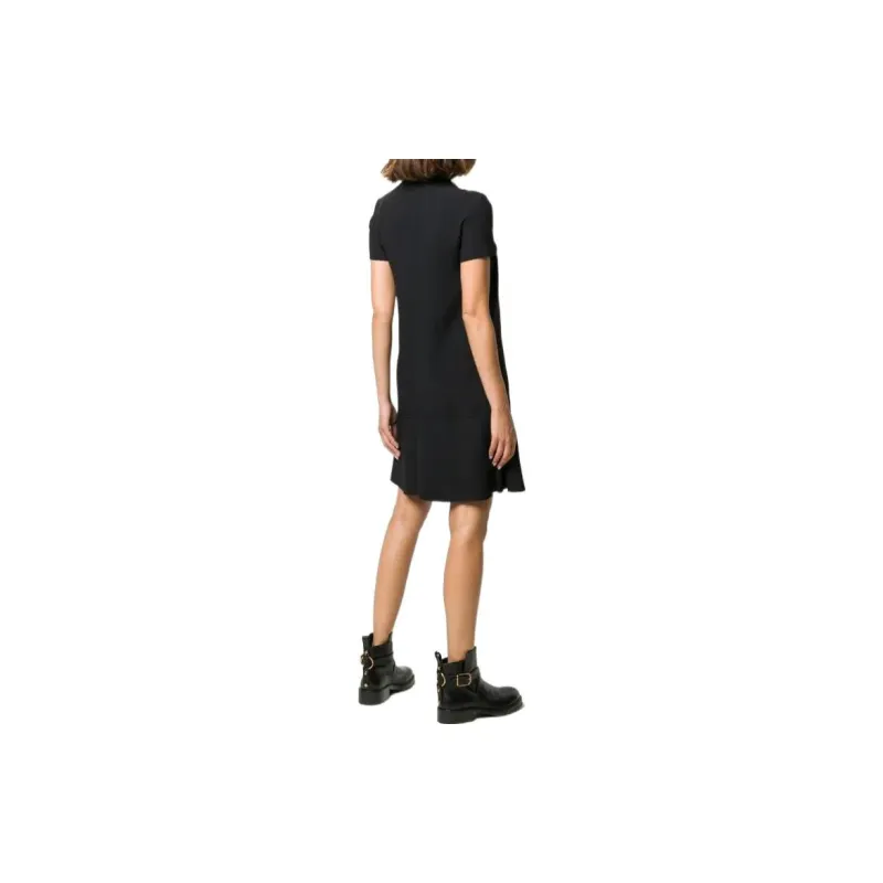RED VALENTINO Short Sleeved Dresses Women's Black-3