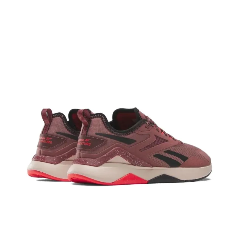 Reebok Nanoflex Adventure Tr 2 'Burgundy Beige Black' Women's-4