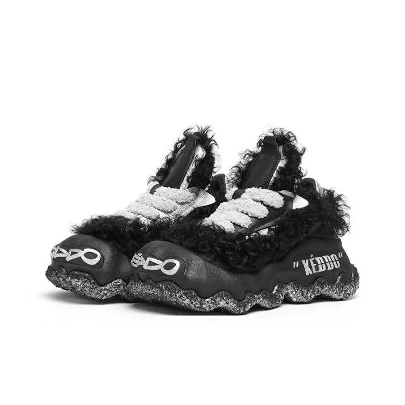 KEDDO Paint Is Not Dry Low-Top Chunky Sneakers Women's-8