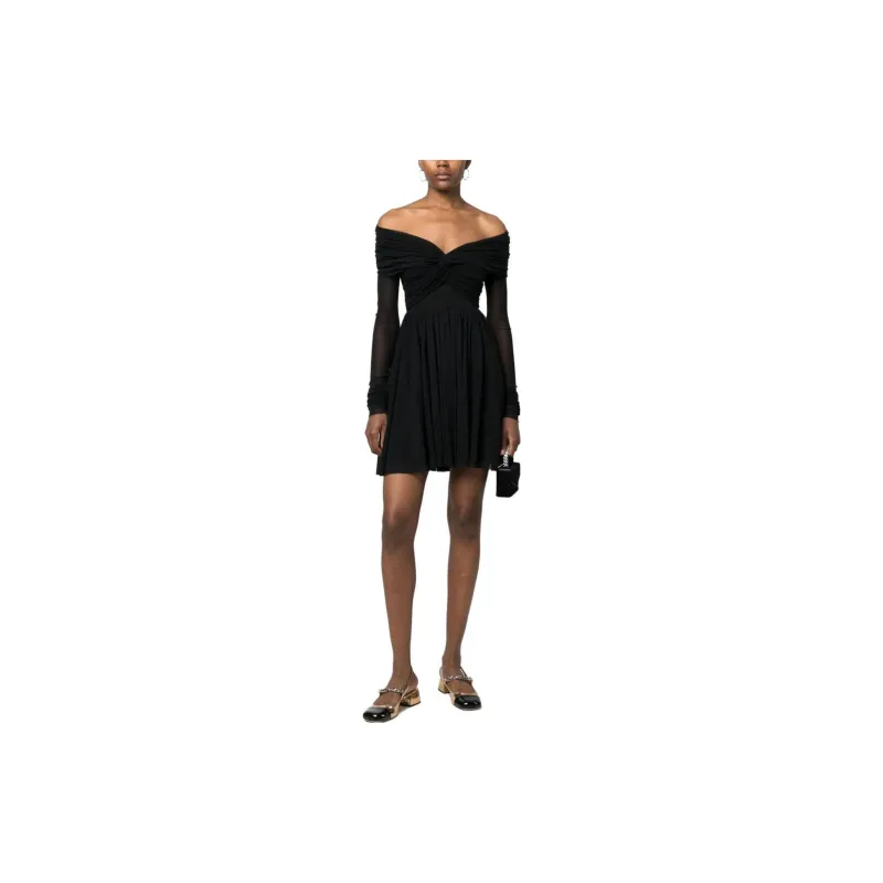 PHILOSOPHY DI LORENZO SERAFINI Long-Sleeved Dresses Women's Black-1