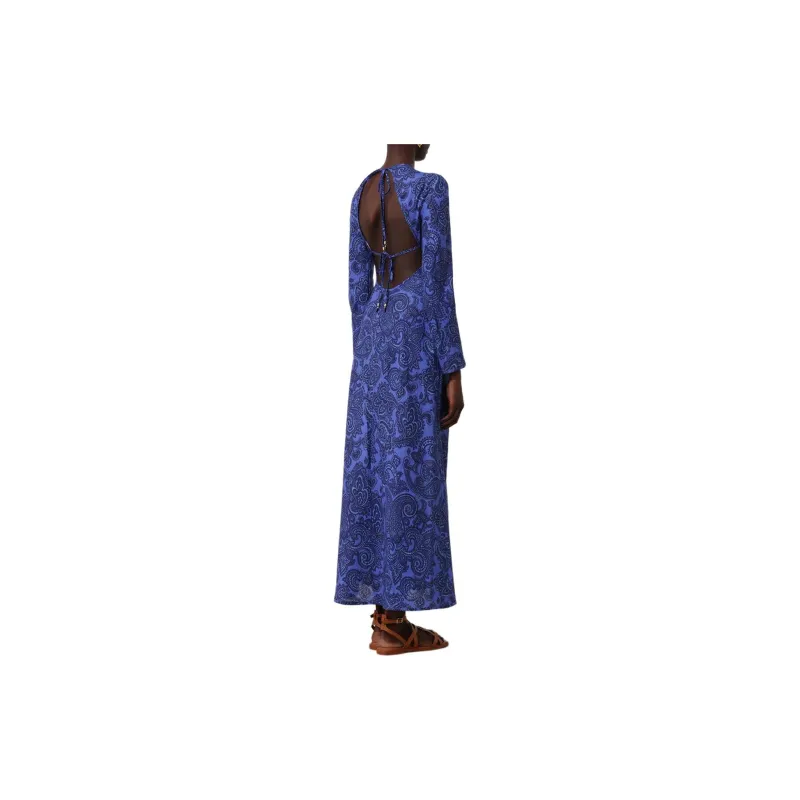 Zimmermann Paisley Print Backless Dress-2