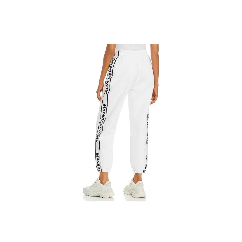 Alexander Wang Knitted Sweatpants Women's White-6