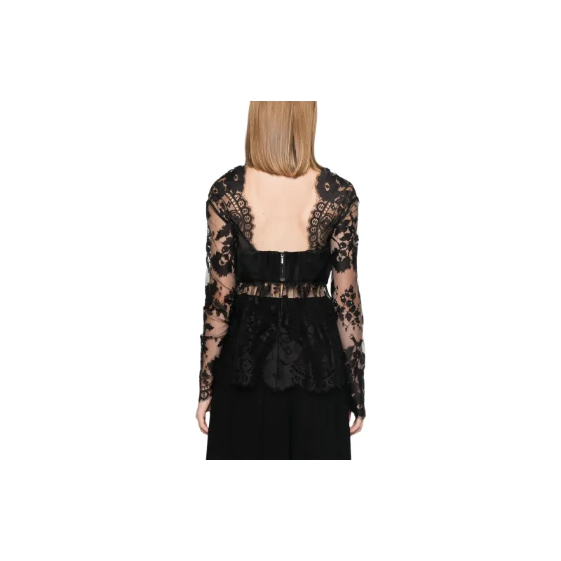 Zimmermann Illustration Lace Bow Bodice-2