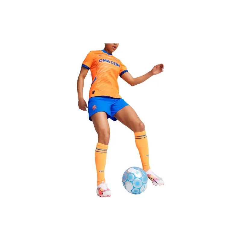 PUMA Olympique De MarseilleDRYCELL SS24 Soccer Jerseys Women's Orange-2