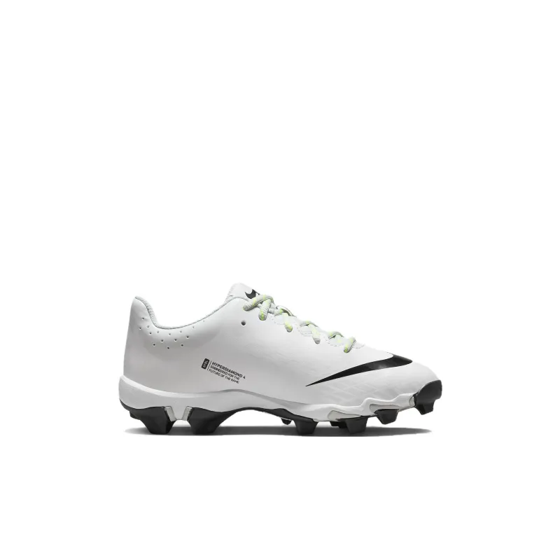 Nike Hyperdiamond 4 Keystone GG GS 'White Black'-1
