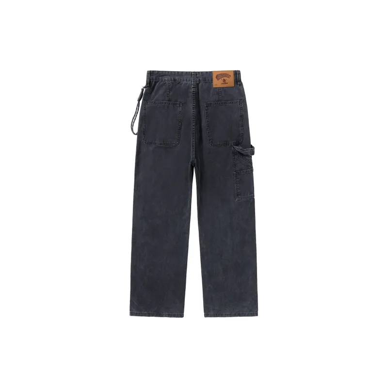 SANTASTIC Jeans Men's Ink Splatter Black-1