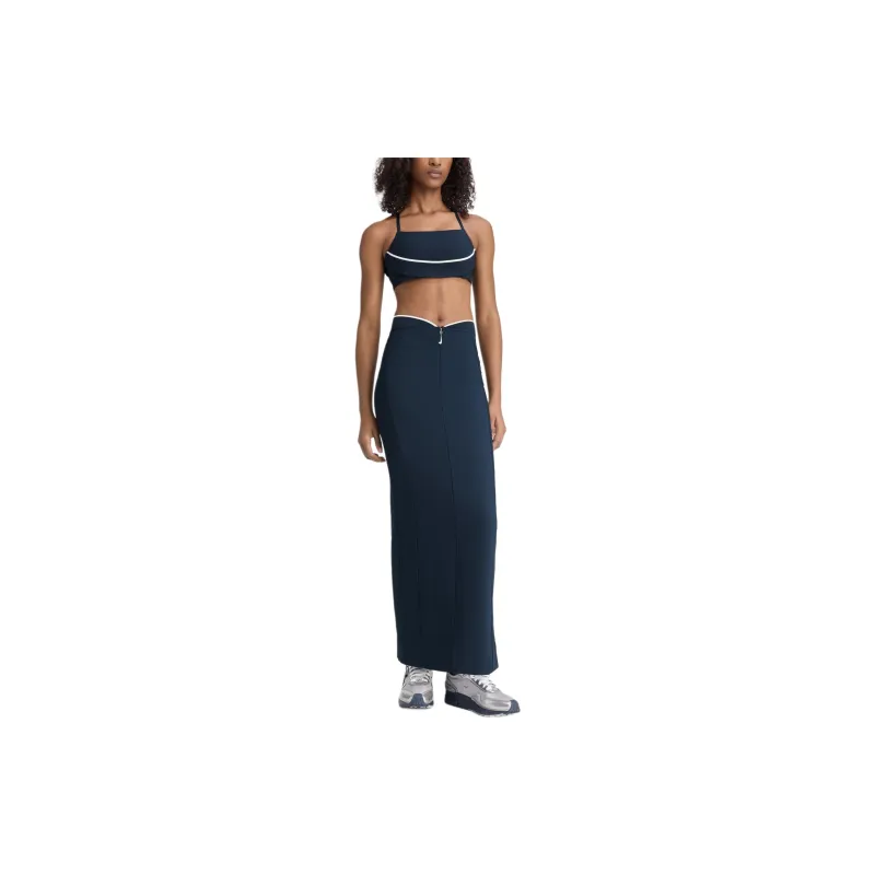 Jacquemus X Nike Long Skirt 'Dark Navy'-2