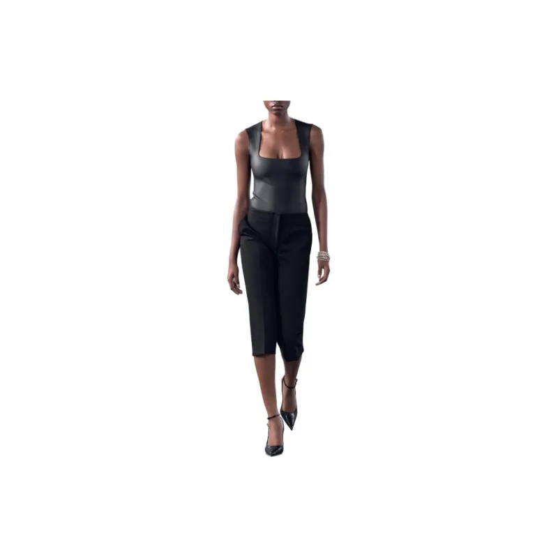 ZARA Bodysuits Women's Black-3