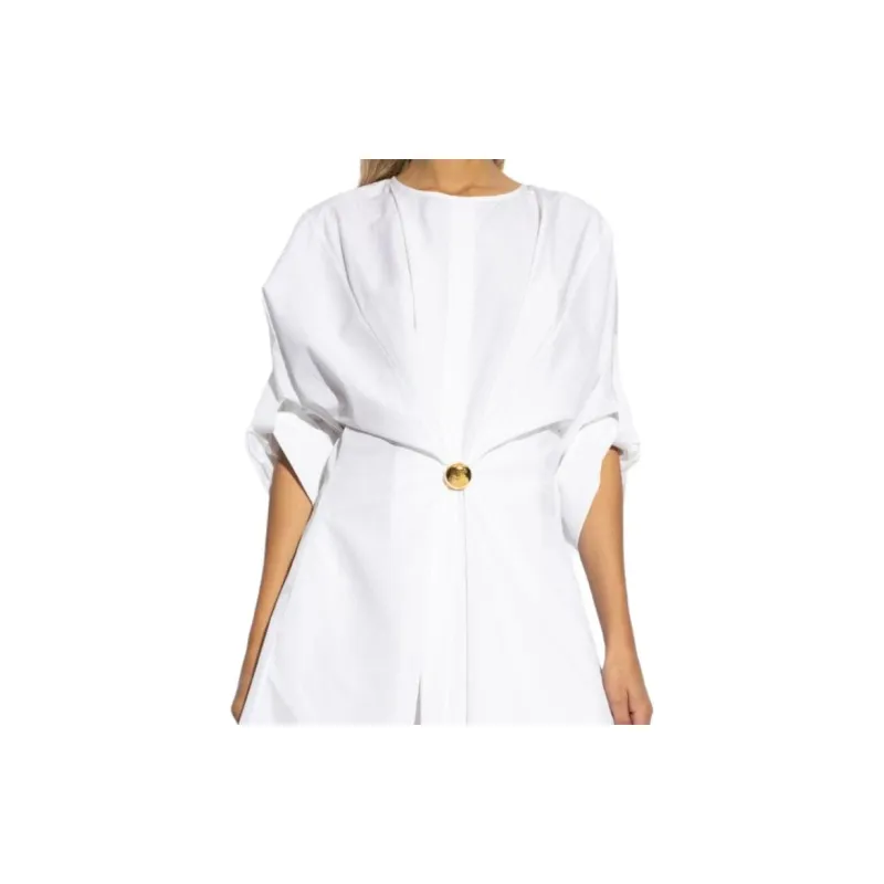 LOEWE Pebble Dress 'Optic White'-3