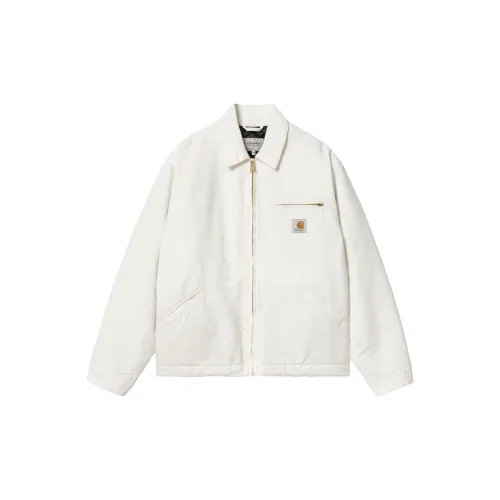 Carhartt WIP Jackets Men Wax White