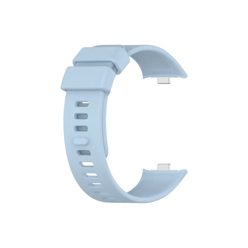 FZRT Xiaomi Red Beige Compatibility Watch Band Quick Release Silicone One Piece Strap Silicone Material-9