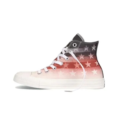 Converse Chuck Taylor All Star Canvas Shoes Unisex High-Top White/Red/Black