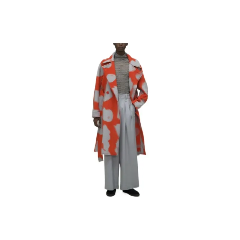 ISSEY MIYAKE Coats Women's Orange-1