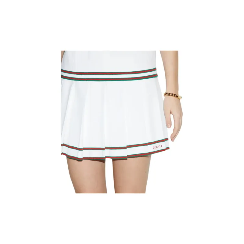 GUCCI SS24 Casual Short Skirts Women's Ivory White-5