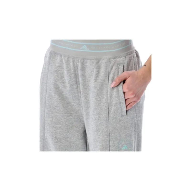 Adidas Knitted Sweatpants Women's Gray-6