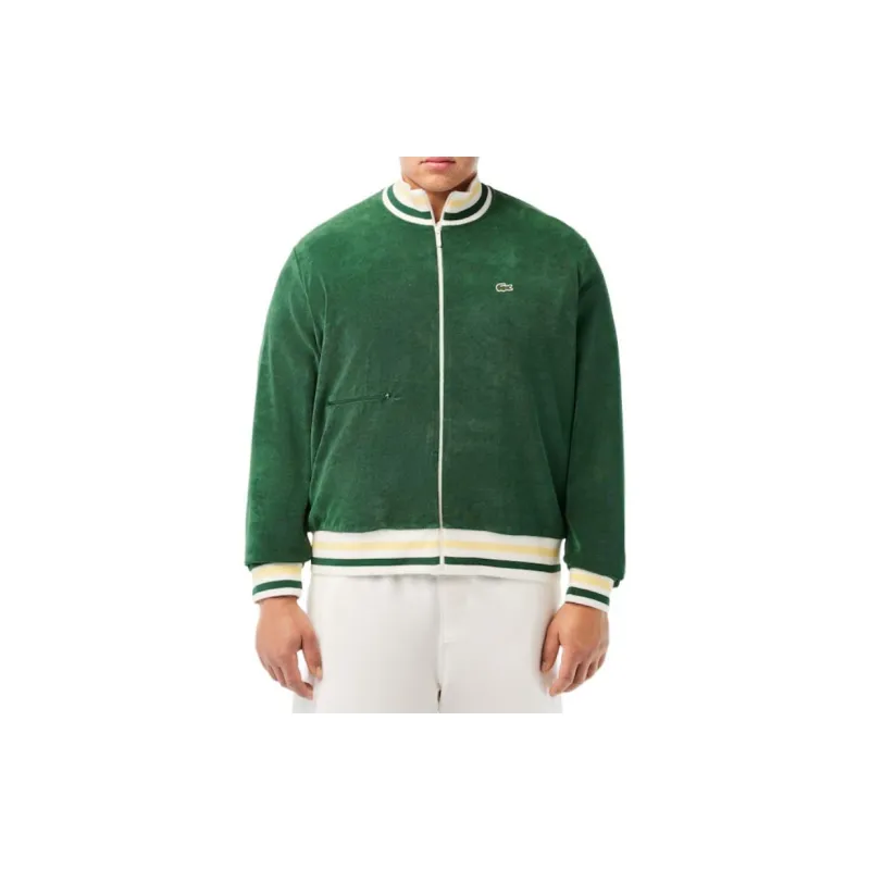 LACOSTE Jackets & Coats Men's Green-3