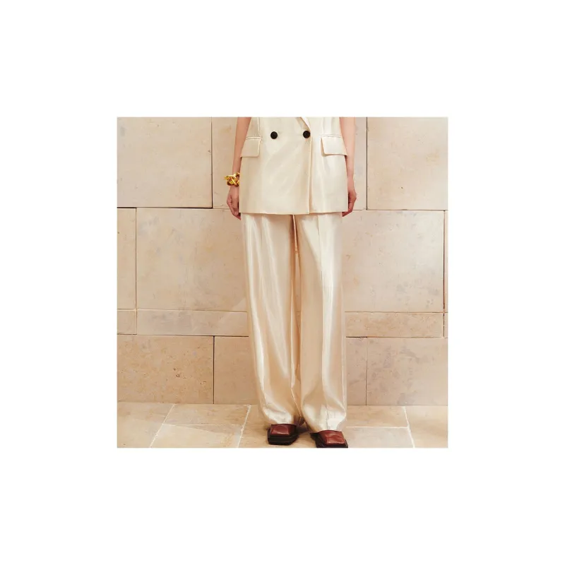 INSUN Suit Trouser Women's Beige-2