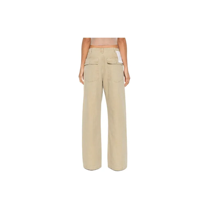 R13 Wide leg Utility Trousers-2