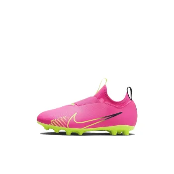 Nike Air Zoom Vapor 15 Jr. Anti-Kick Low-Top Kids' Soccer Shoes Red Yellow Green Kids'