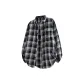 Black White Plaid (Long-Sleeved)