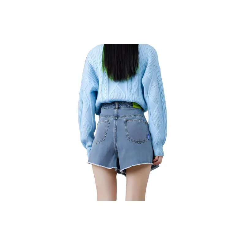 UNIDES-X UX Knitwear Women's Light Blue-3