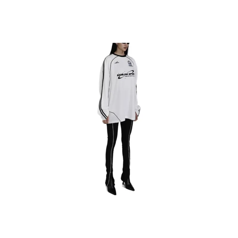 Badblood Sweatshirts Women's White-4