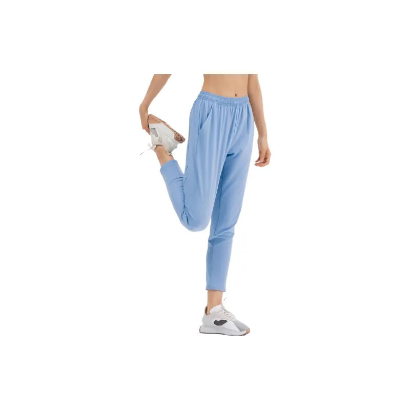 DECATHLON DOMYOS Athletic Trousers Women's Light Indigo-4