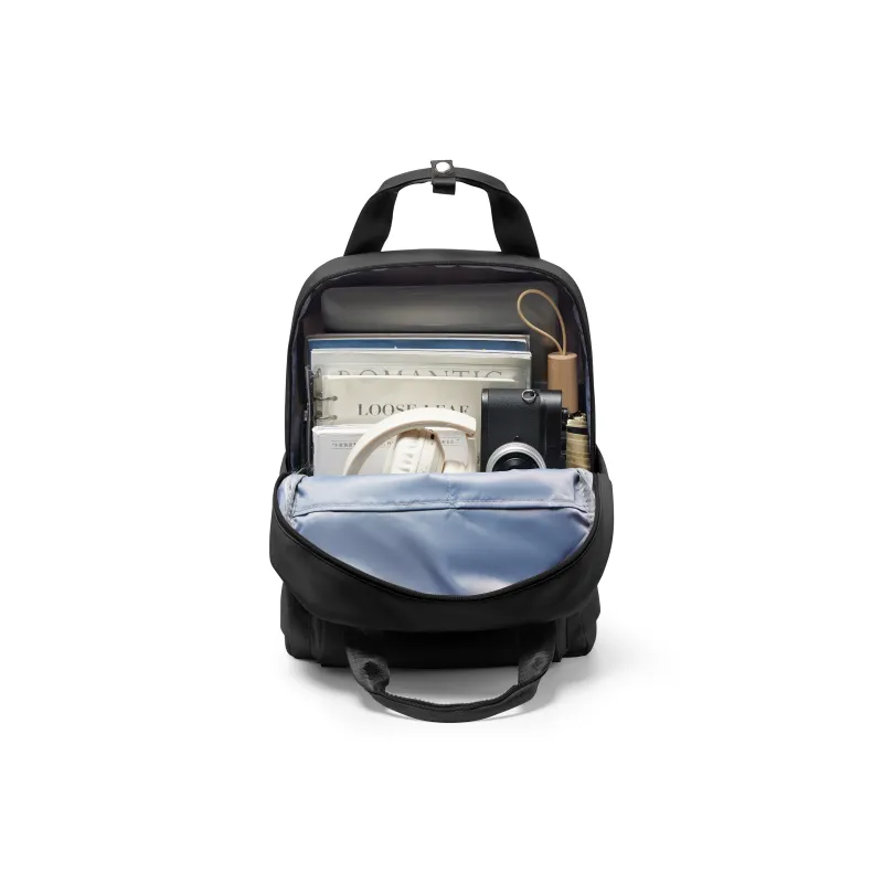 KEYSTREET Nylon Backpack Regular Unisex Beige White Brown/Black-5